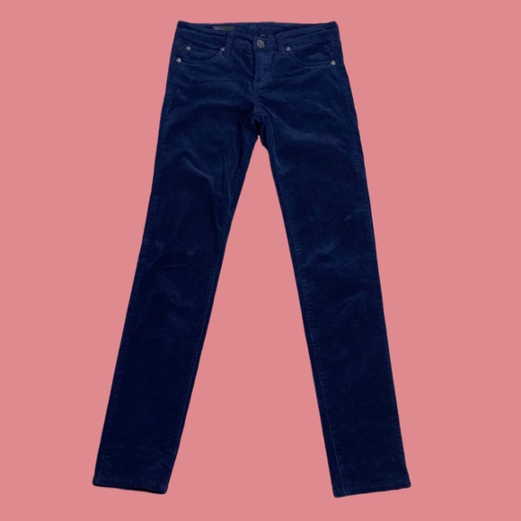 Kut from the Kloth Pants - KUT FROM THE KLOTH NAVY BLUE DIANA SKINNY CORDUROY PANTS SZ 4